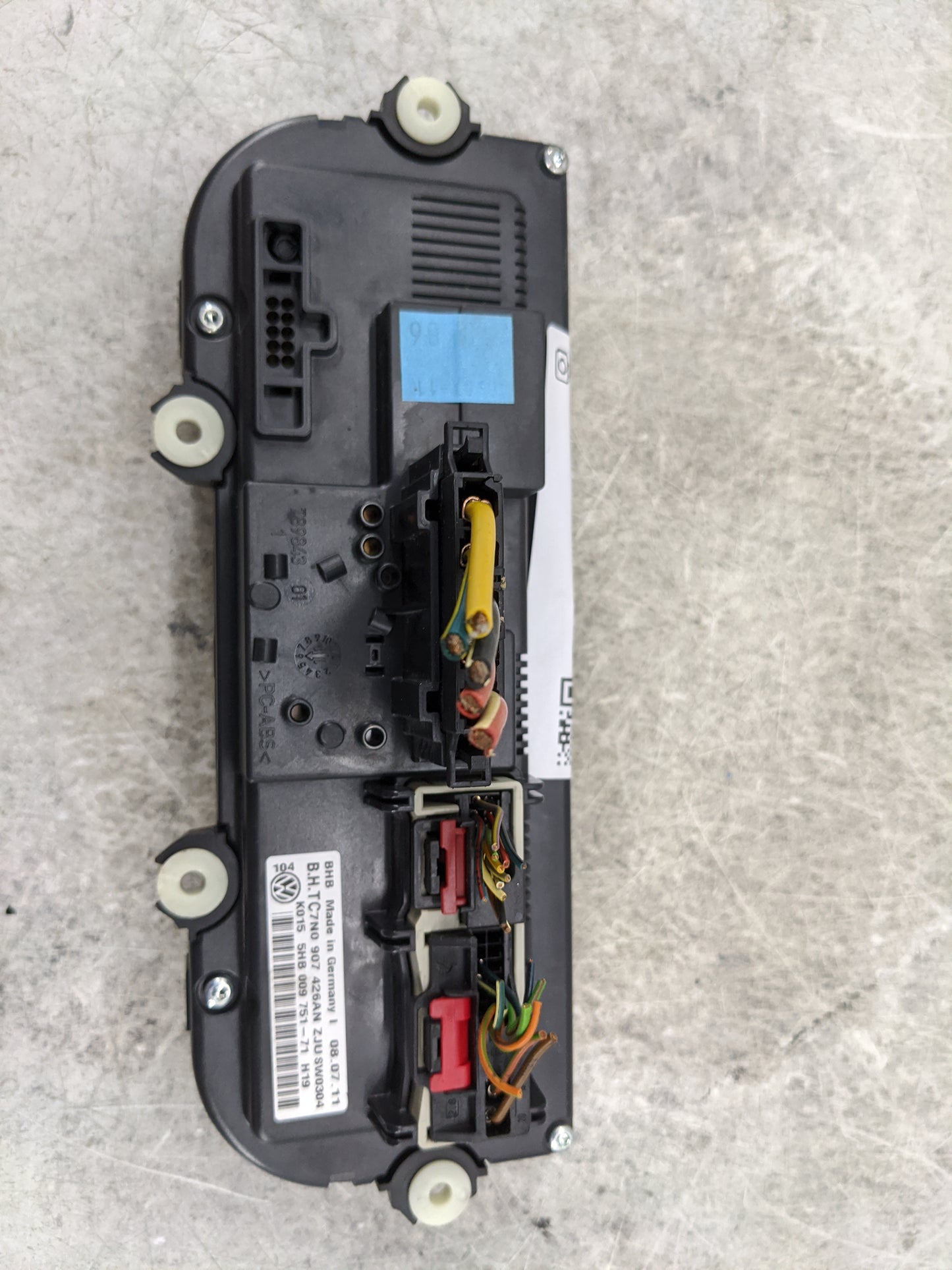 2012 Volkswagen Tiguan Climate Control Module Temperature AC/Heater Replacement P/N:7N0907426AN 5HB009751-71 Fits Fits 2013 