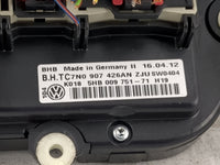 2012 Volkswagen Tiguan Climate Control Module Temperature AC/Heater Replacement P/N:7N0907426AN 5HB009751-71 Fits OEM Used A
