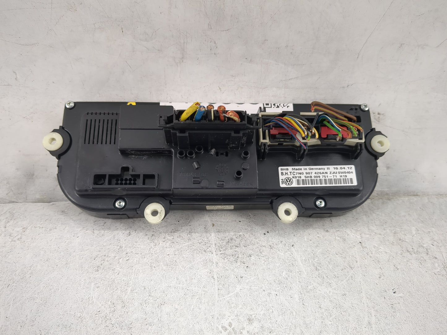 2012 Volkswagen Tiguan Climate Control Module Temperature AC/Heater Replacement P/N:7N0907426AN 5HB009751-71 Fits OEM Used A