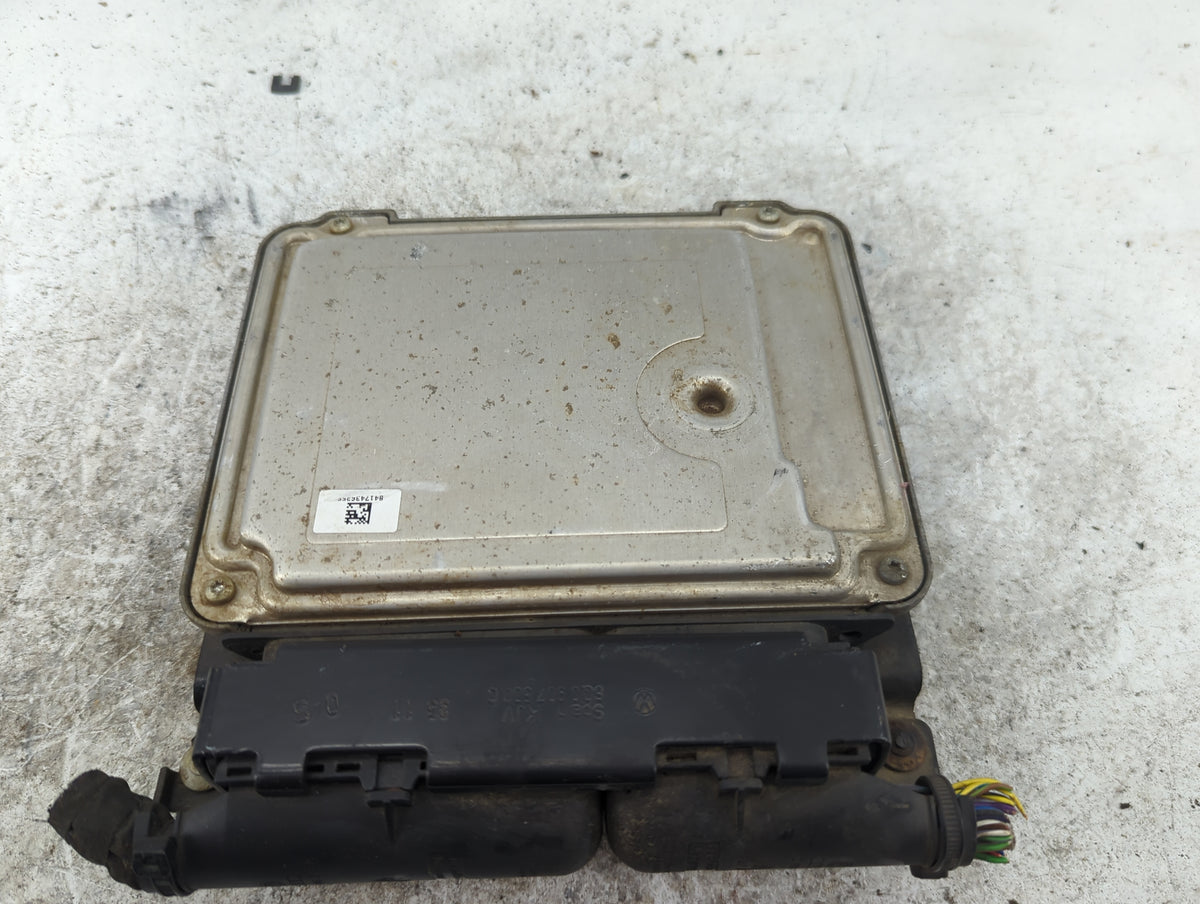 2012-2013 Volkswagen Tiguan PCM Engine Control Computer ECU ECM PCU OEM P/N:06J906027BG 0261S06957 Fits 2012 2013 OEM Used A