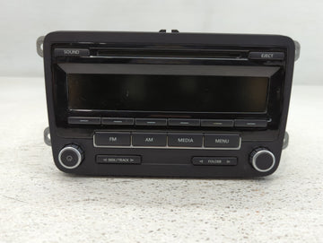 2009-2017 Volkswagen Tiguan Am Fm Cd Player Radio Receiver - Oemusedautoparts1.com
