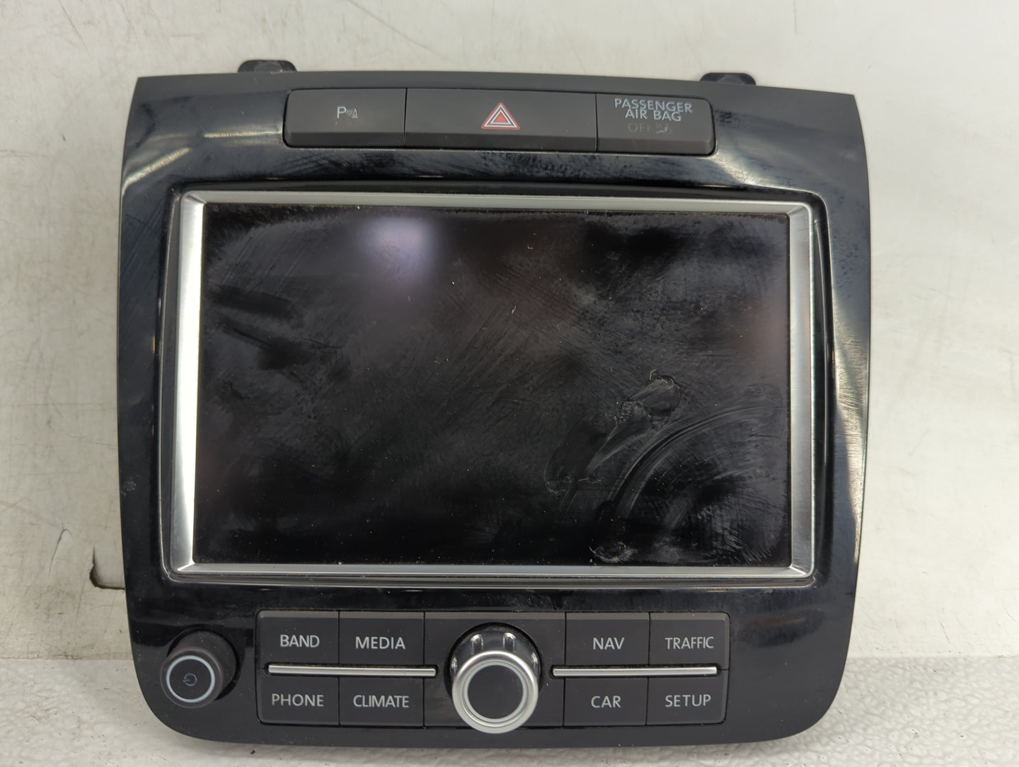 2011-2014 Volkswagen Touareg Information Display Screen Black - Oemusedautoparts1.com