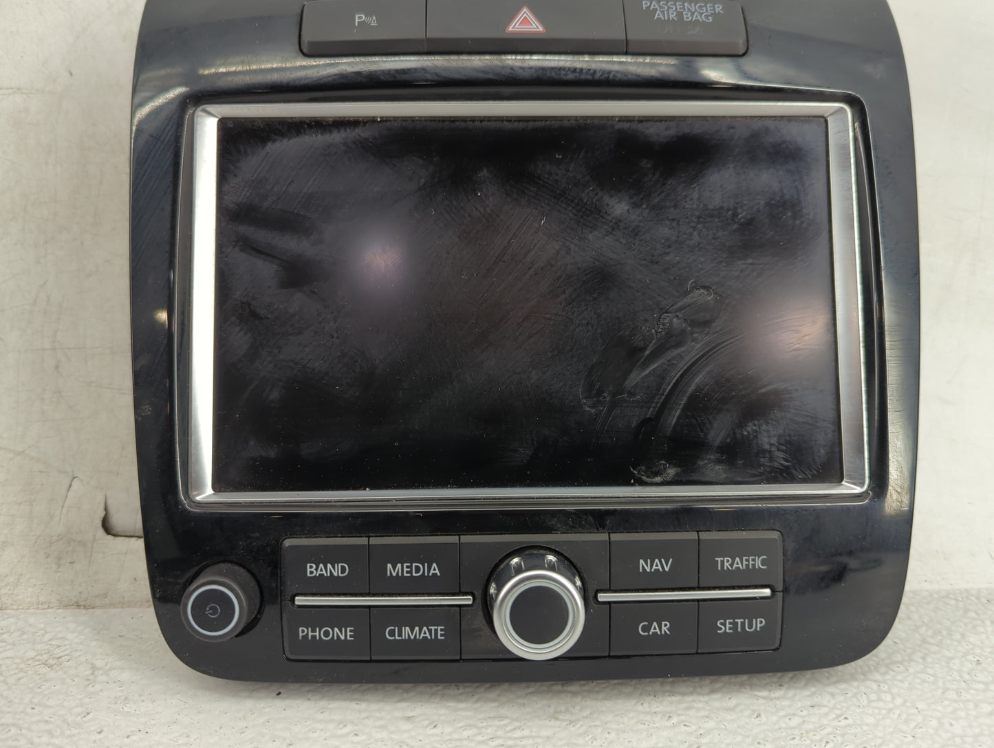 2011-2014 Volkswagen Touareg Information Display Screen Black - Oemusedautoparts1.com