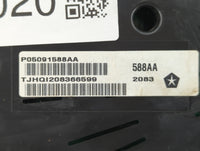 2012 Volkswagon Routan Instrument Cluster Speedometer Gauges P/N:P68137264AA Fits Fits 2013 2014 OEM Used Auto Parts - Oemus