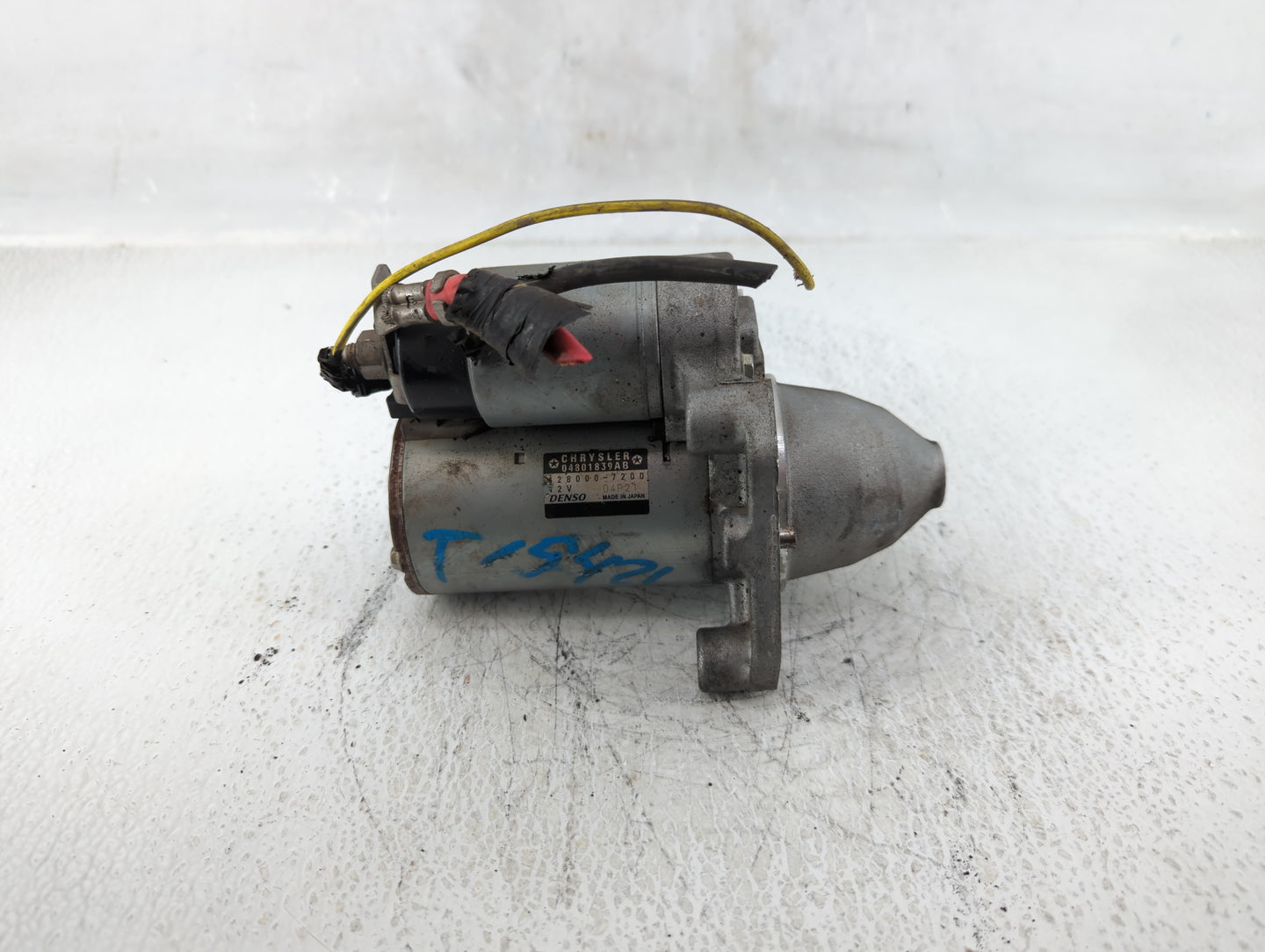 2012 Volkswagon Routan Car Starter Motor Solenoid OEM P/N:04801839AB 428000-7200 Fits OEM Used Auto Parts - Oemusedautoparts