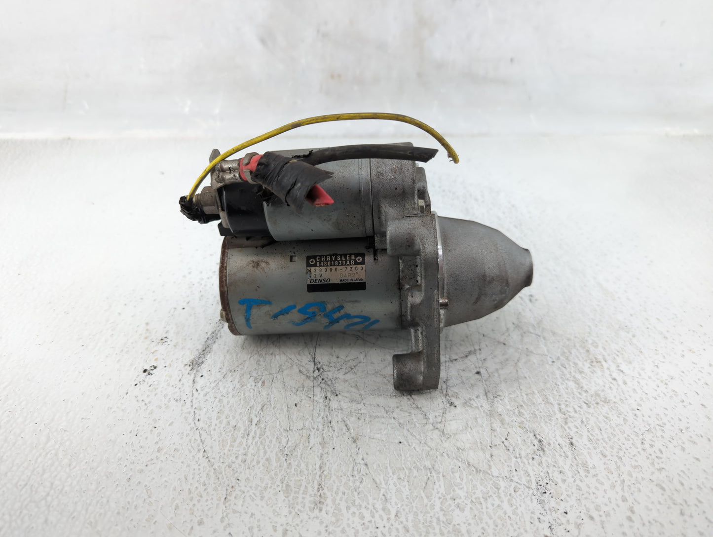 2012 Volkswagon Routan Car Starter Motor Solenoid OEM P/N:04801839AB 428000-7200 Fits OEM Used Auto Parts - Oemusedautoparts