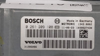 2012 Volvo S60 PCM Engine Control Computer ECU ECM PCU OEM P/N:0 261 209 108 31286086, 1343 0003 Fits OEM Used Auto Parts - 