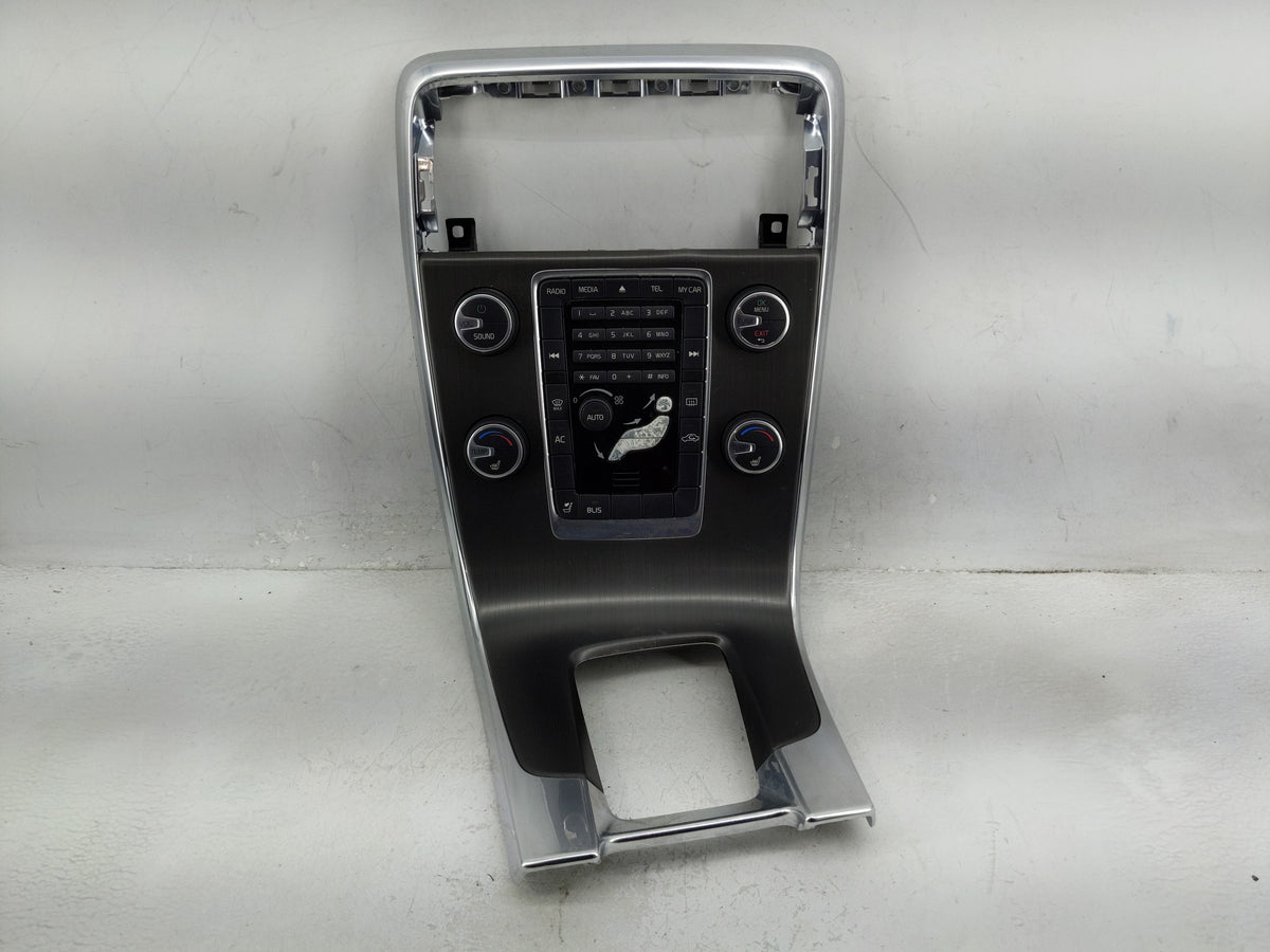2011-2013 Volvo S60 Radio Control Panel 1404189 - Oemusedautoparts1.com