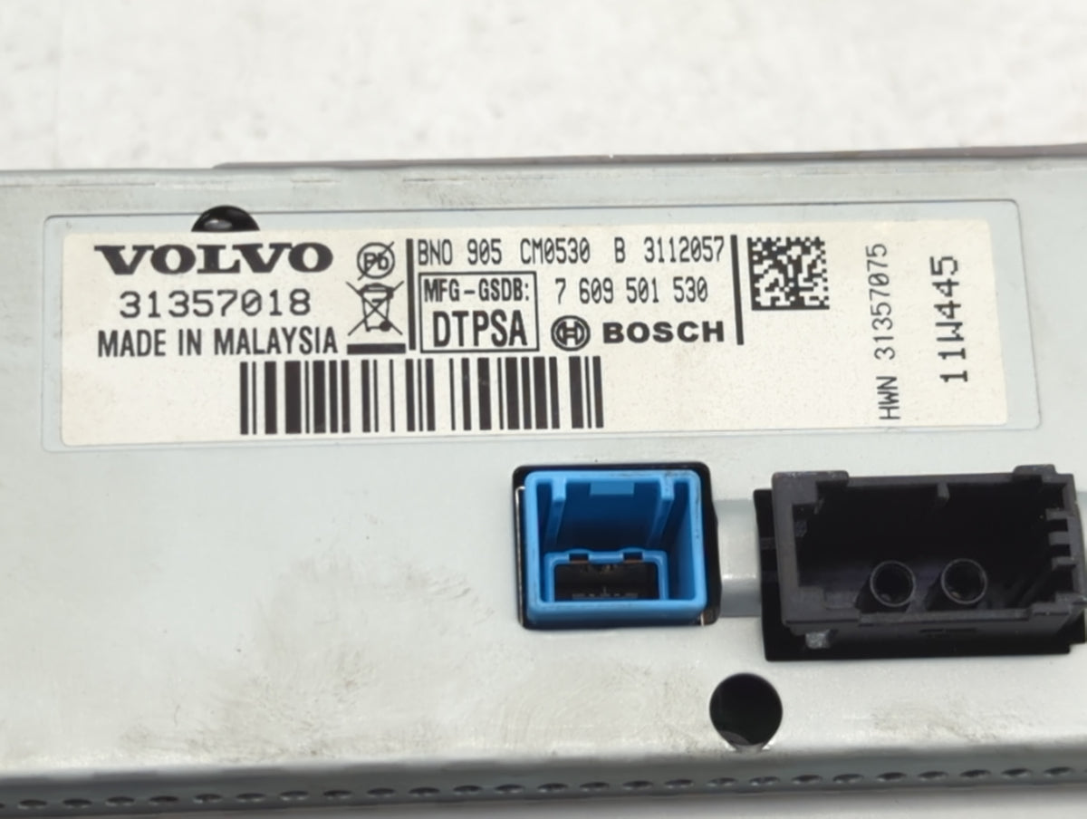 2011-2015 Volvo S60 Information Radio Display Screen 1433384 - Oemusedautoparts1.com
