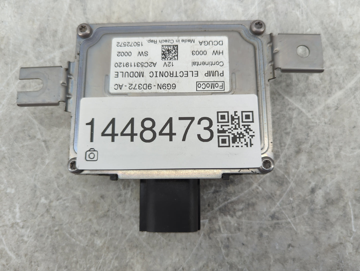2011-2016 Volvo S60 Fuel Pump Control Module 6g9n-9d372-ac|a2c53119120 - Oemusedautoparts1.com