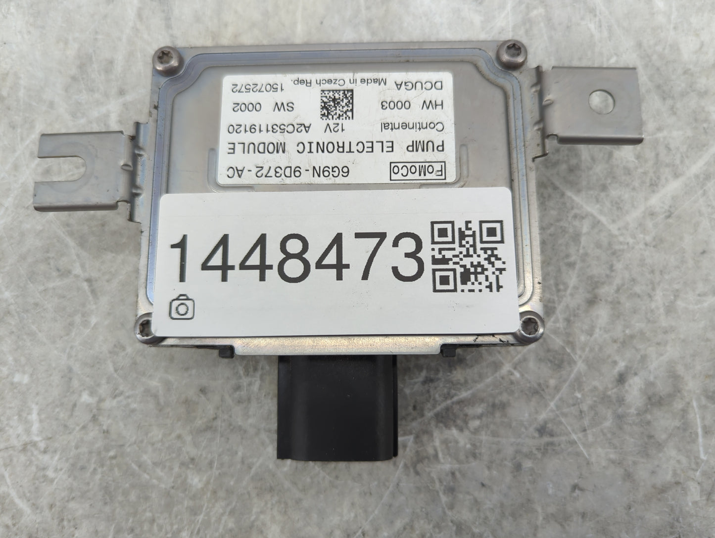 2011-2016 Volvo S60 Fuel Pump Control Module 6g9n-9d372-ac|a2c53119120 - Oemusedautoparts1.com