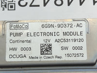 2011-2016 Volvo S60 Fuel Pump Control Module 6g9n-9d372-ac|a2c53119120 - Oemusedautoparts1.com