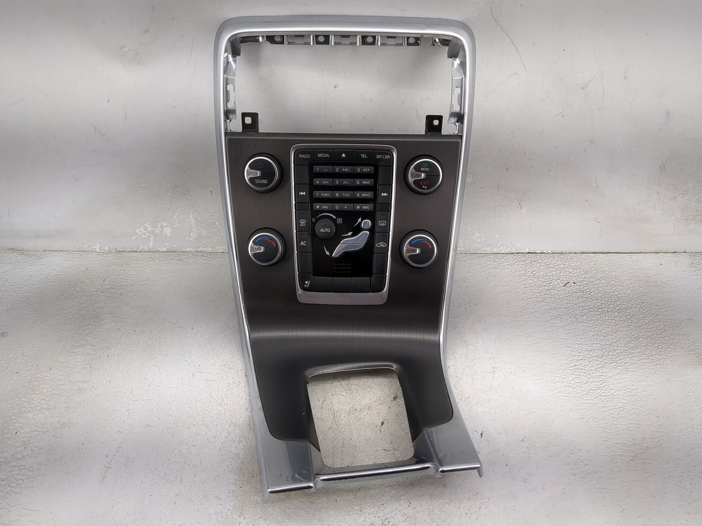 2011-2013 Volvo S60 Radio Control Panel 1475054 - Oemusedautoparts1.com