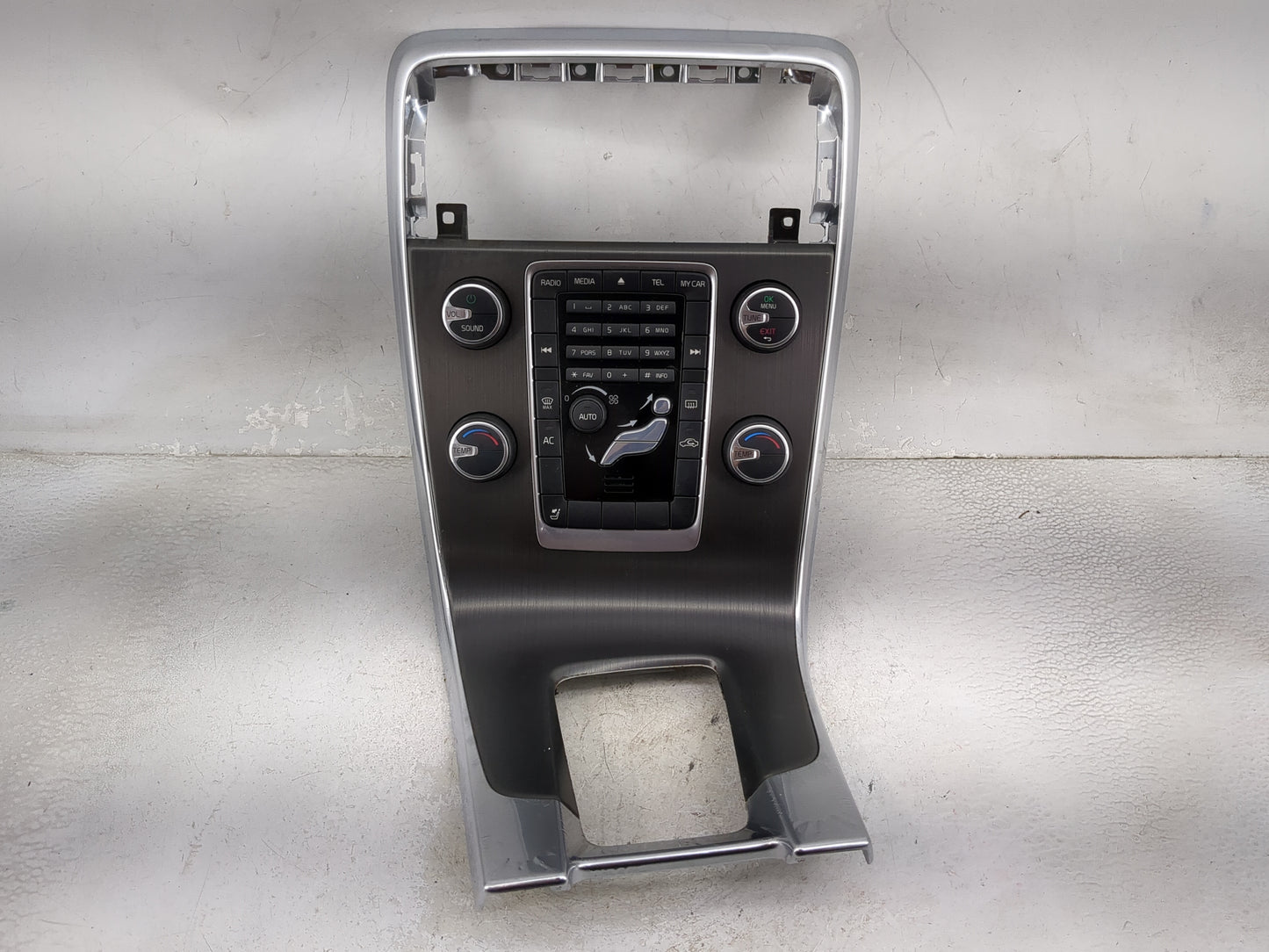 2011-2013 Volvo S60 Radio Control Panel 1475054 - Oemusedautoparts1.com