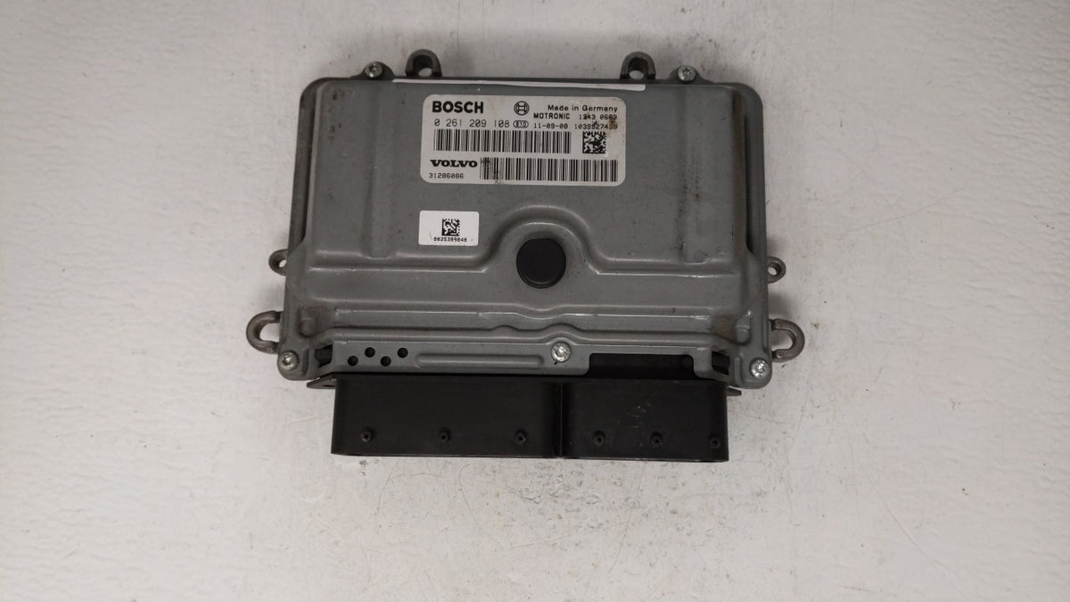 2012 Volvo S60 PCM Engine Control Computer ECU ECM PCU OEM P/N:0 261 209 108 31286086, 1343 0003 OEM Used Auto Parts - Oemus