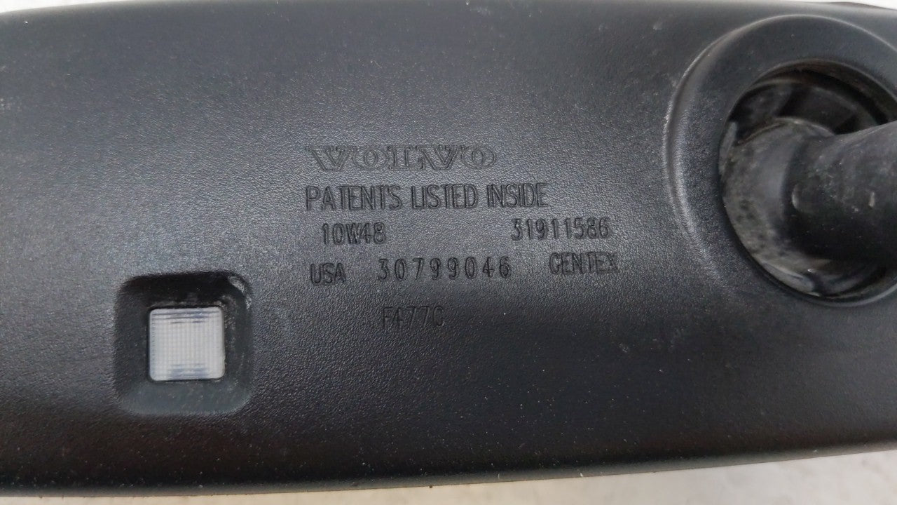2011-2013 Volvo S60 Interior Rear View Mirror Replacement OEM P/N:31723396 30799046 Fits Fits 2011 2012 2013 OEM Used Auto P