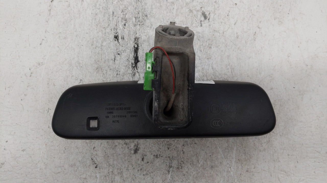 2011-2013 Volvo S60 Interior Rear View Mirror Replacement OEM P/N:31723396 30799046 Fits Fits 2011 2012 2013 OEM Used Auto P