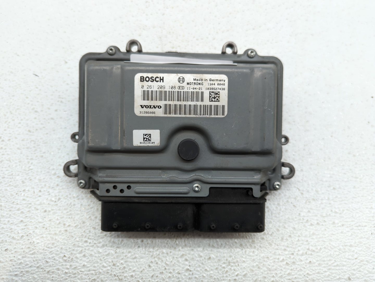 2012 Volvo S60 PCM Engine Control Computer ECU ECM PCU OEM P/N:0 261 209 563 0 261 209 108, 31286086, 1343 0003 Fits OEM Use