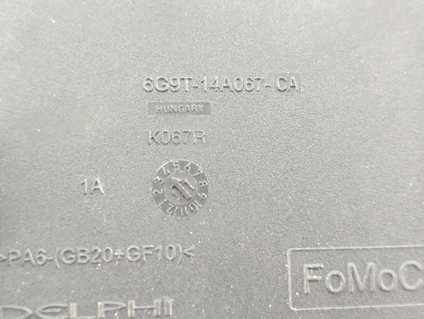 2009-2012 Volvo S60 Fusebox Fuse Box Panel Relay Module P/N:6G9T-14A067-CA Fits Fits 2009 2010 2011 2012 OEM Used Auto Parts