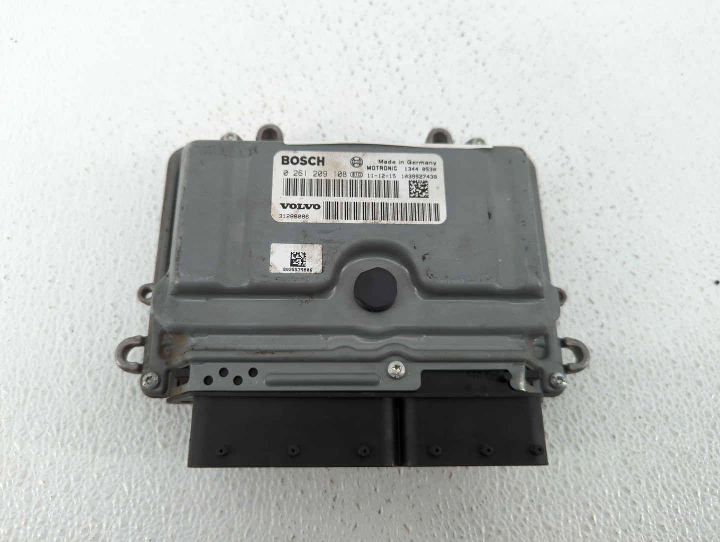 2012 Volvo S60 PCM Engine Control Computer ECU ECM PCU OEM P/N:1344 0576 1344 0798, 0 261 209 563, 0 261 209 108, 1343 0003 
