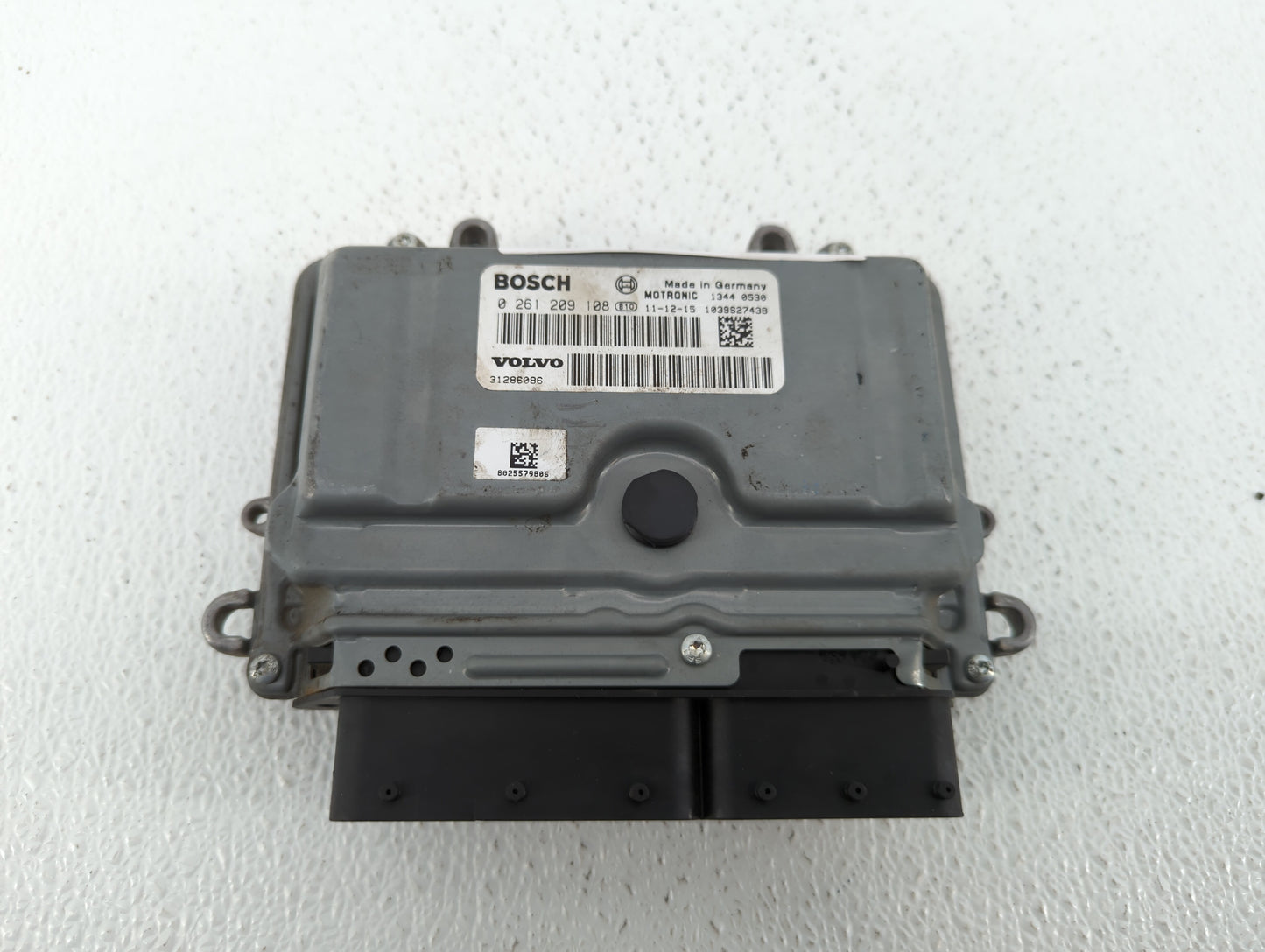 2012 Volvo S60 PCM Engine Control Computer ECU ECM PCU OEM P/N:1344 0576 1344 0798, 0 261 209 563, 0 261 209 108, 1343 0003 