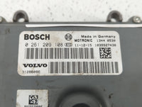 2012 Volvo S60 PCM Engine Control Computer ECU ECM PCU OEM P/N:1344 0576 1344 0798, 0 261 209 563, 0 261 209 108, 1343 0003 