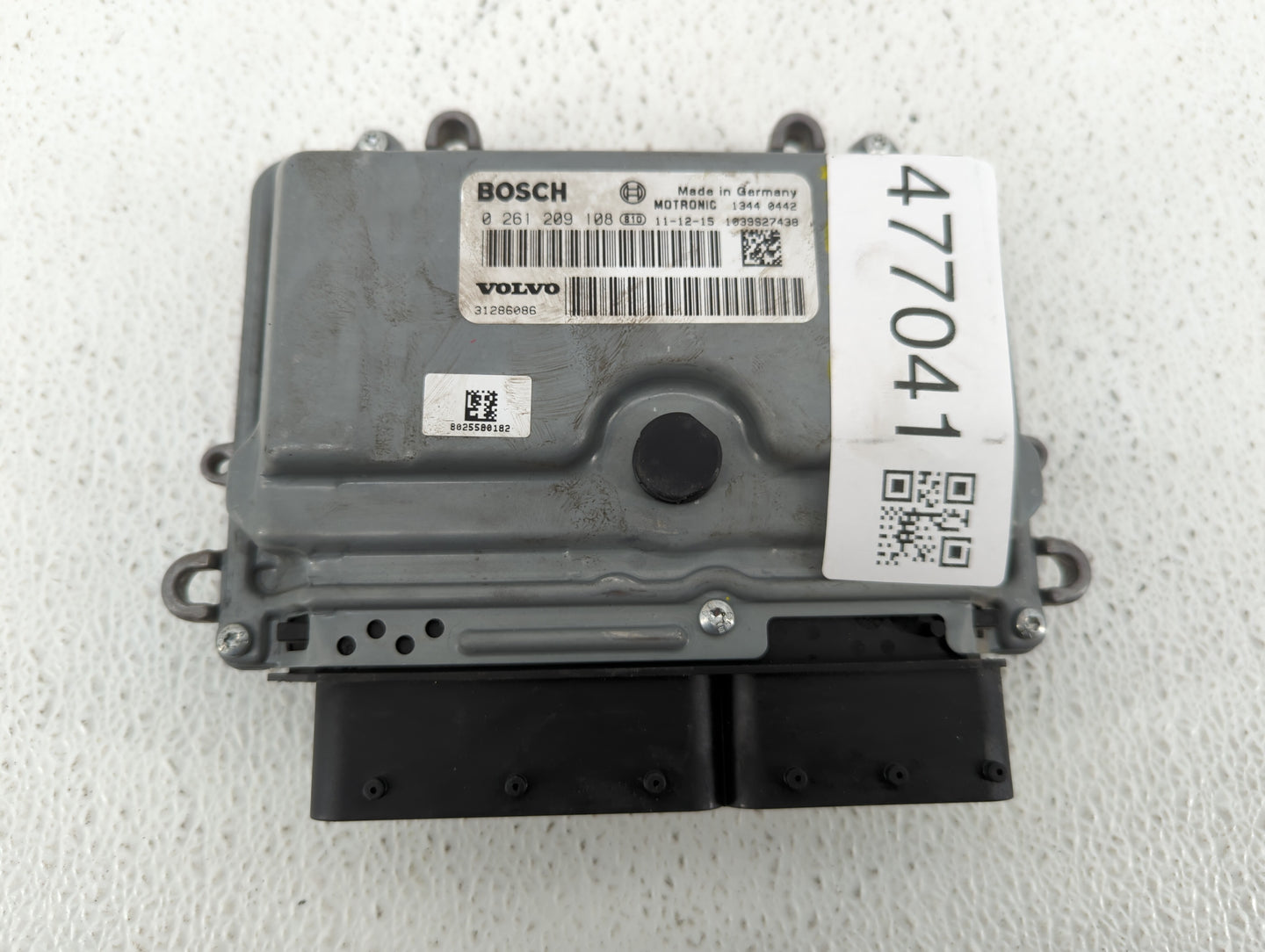 2012 Volvo S60 PCM Engine Control Computer ECU ECM PCU OEM P/N:1344 0576 1344 0798, 0 261 209 563, 0 261 209 108, 1343 0003 