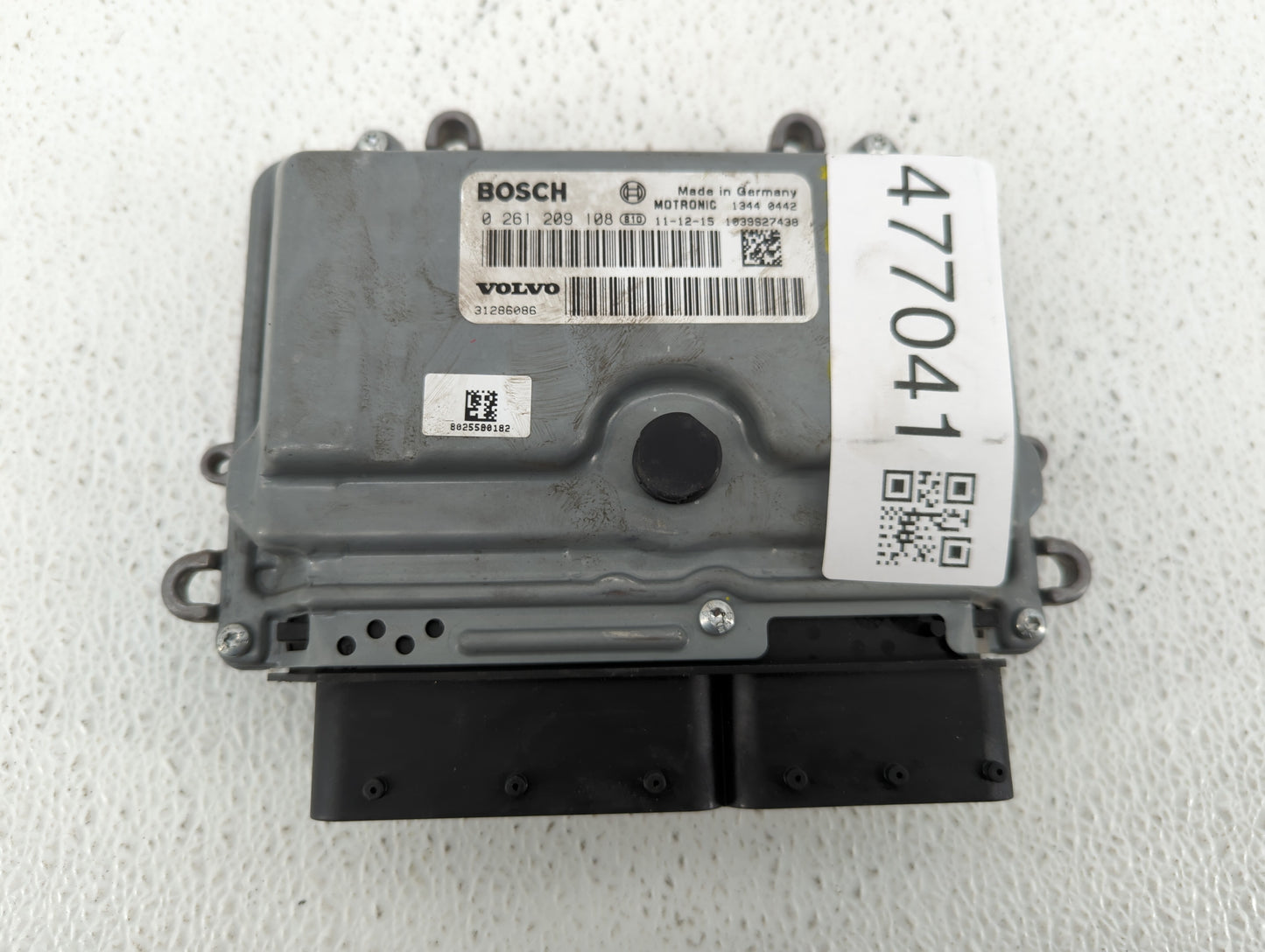 2012 Volvo S60 PCM Engine Control Computer ECU ECM PCU OEM P/N:1344 0576 1344 0798, 0 261 209 563, 0 261 209 108, 1343 0003 