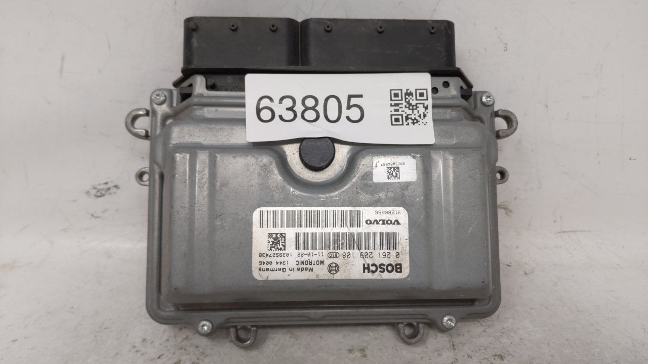 2012 Volvo S60 PCM Engine Control Computer ECU ECM PCU OEM P/N:0 261 209 108 Fits OEM Used Auto Parts - Oemusedautoparts1.co
