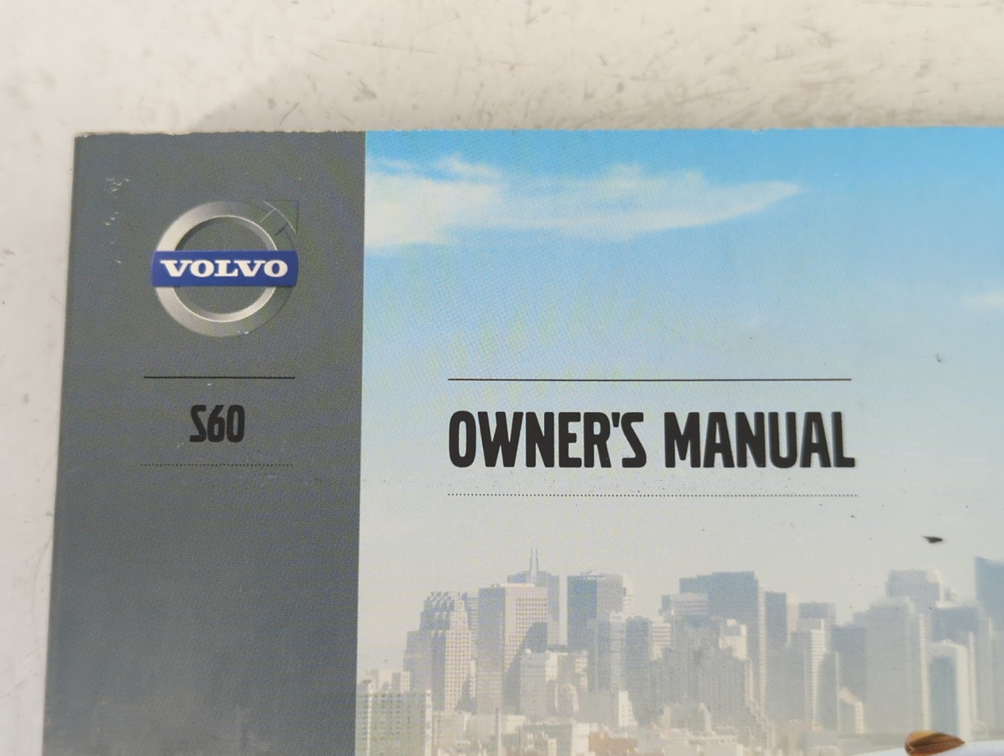2012 Volvo S60 Owners Manual Book Guide OEM Used Auto Parts - Oemusedautoparts1.com