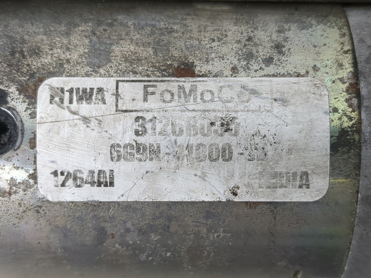 2012 Volvo V60 Car Starter Motor Solenoid OEM P/N:6G9N-11000- Fits OEM Used Auto Parts - Oemusedautoparts1.com