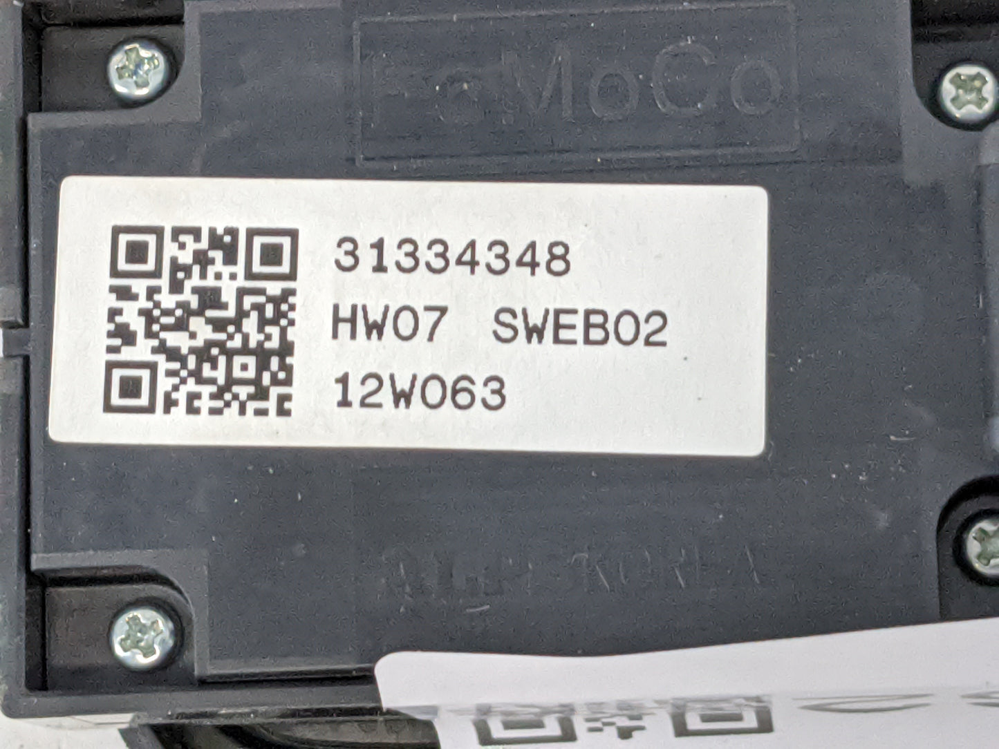 2013 Volvo V60 Master Power Window Switch Replacement Driver Side Left P/N:31334348 Fits Fits 2010 2011 2012 OEM Used Auto P