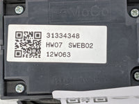 2013 Volvo V60 Master Power Window Switch Replacement Driver Side Left P/N:31334348 Fits Fits 2010 2011 2012 OEM Used Auto P