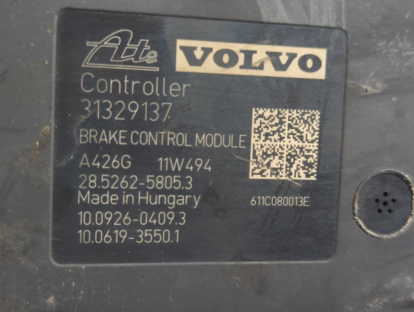 2013-2015 Volvo V60 ABS Pump Control Module Replacement P/N:31329137 Fits Fits 2011 2012 2013 2014 2015 2016 OEM Used Auto P