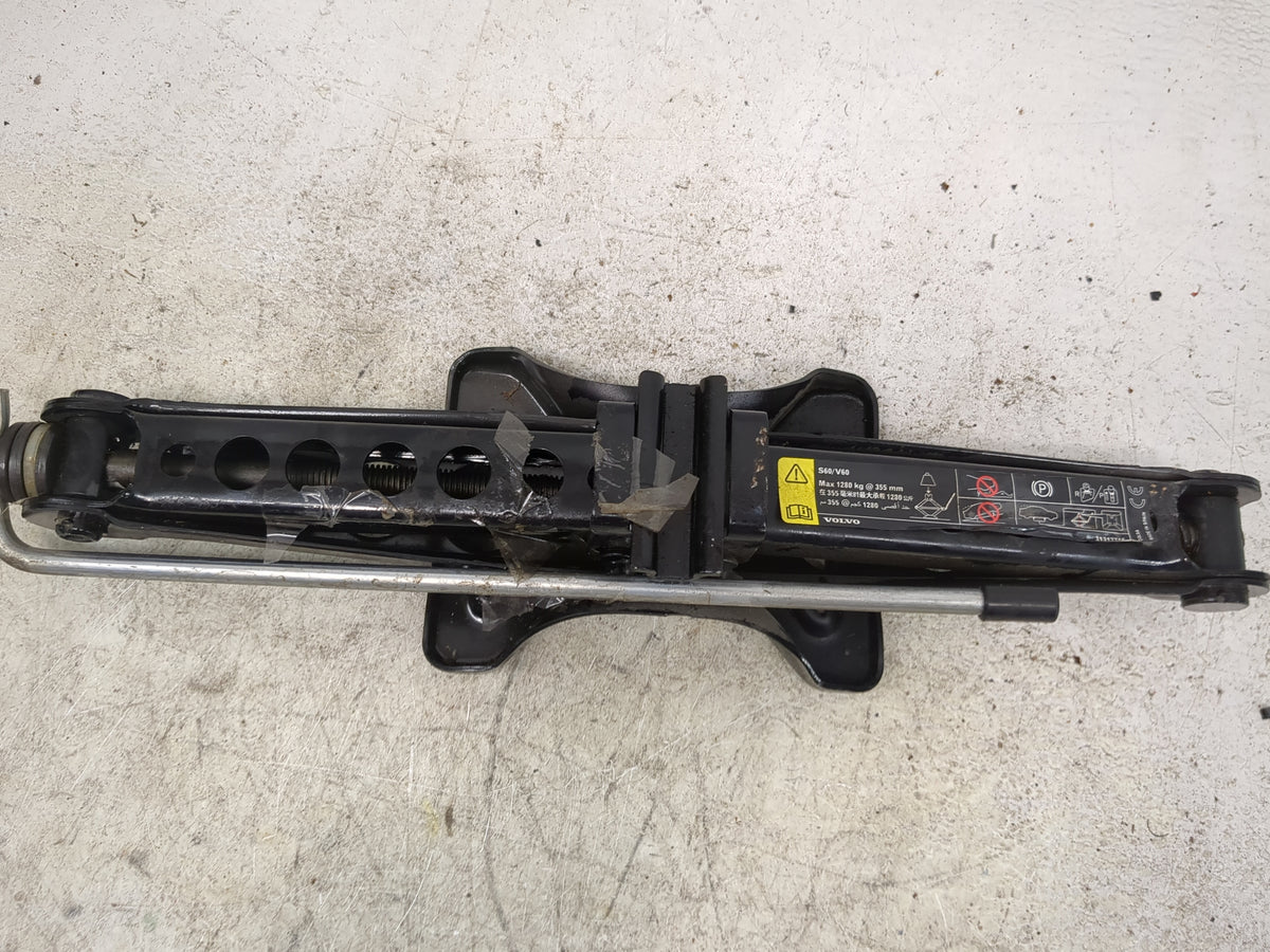 2012 Volvo V60 Spare Scissor Car Jack Black - Oemusedautoparts1.com