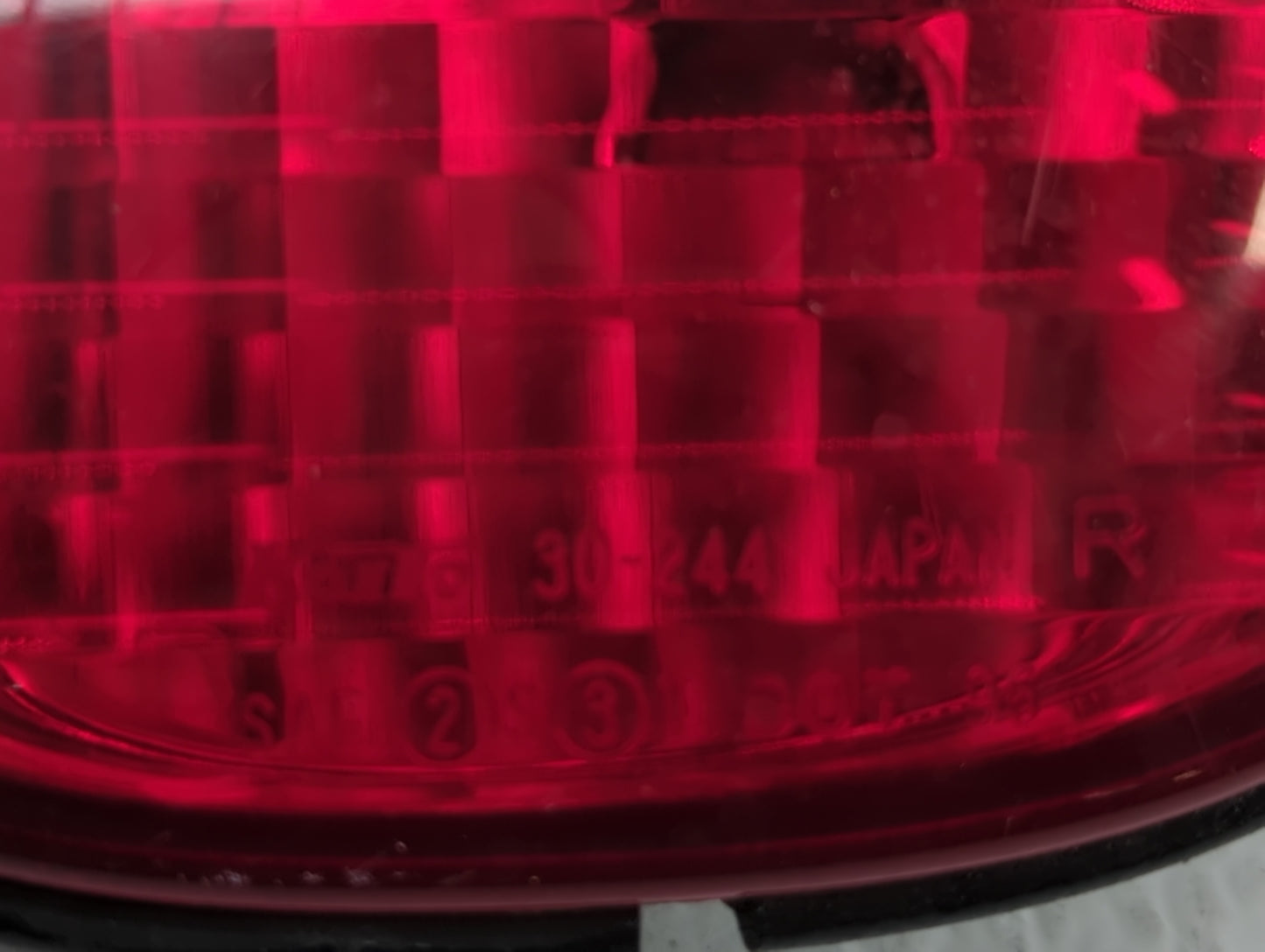 2012 Volvo V60 Tail Light Assembly Passenger Right OEM P/N:30796272 Fits Fits 2014 2015 2016 2017 2018 OEM Used Auto Parts -