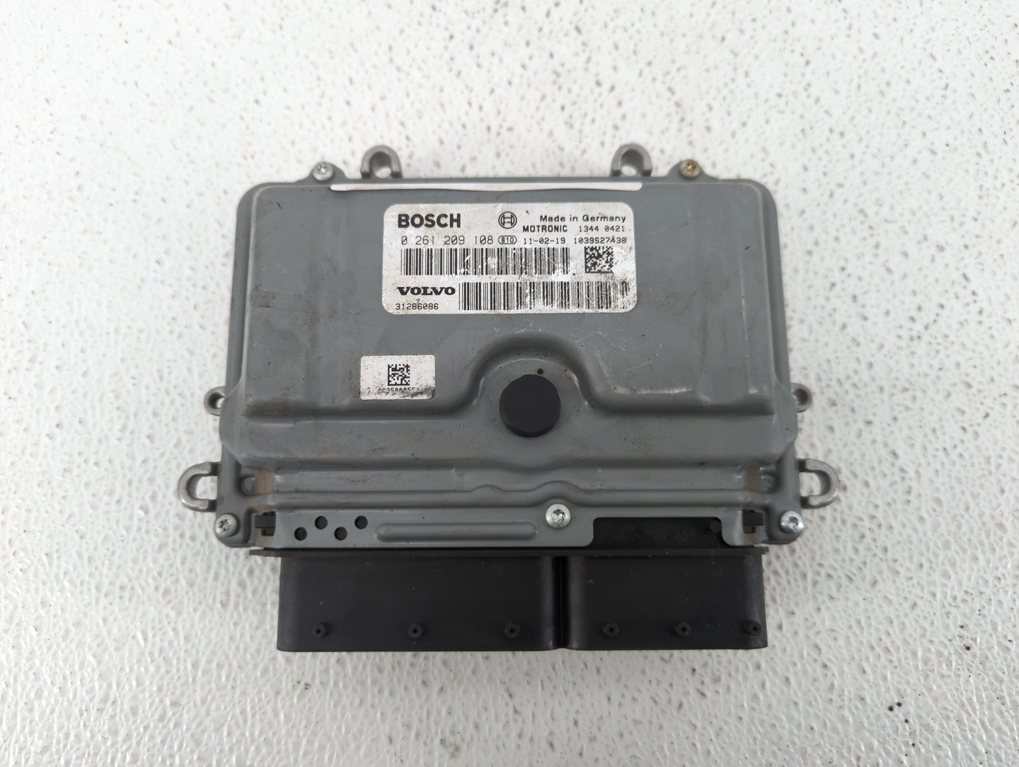 2012 Volvo V60 PCM Engine Control Computer ECU ECM PCU OEM P/N:1344 0576 1344 0798, 0 261 209 563, 0 261 209 108, 1343 0003 
