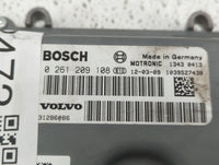 2012 Volvo V60 PCM Engine Control Computer ECU ECM PCU OEM P/N:1343 0413 1344 0576, 1344 0798, 0 261 209 563, 0 261 209 108 