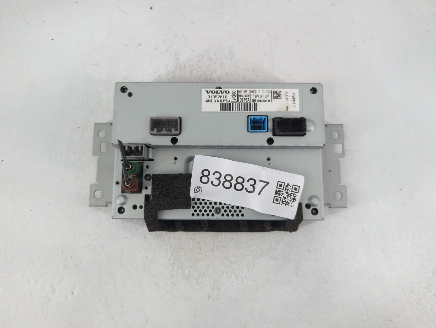 2013-2013 Volvo V60 Information Display Screen - Oemusedautoparts1.com