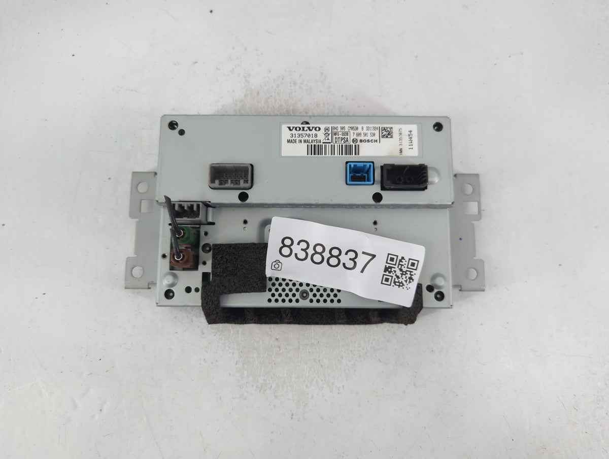 2013-2013 Volvo V60 Information Radio Display Screen - Oemusedautoparts1.com