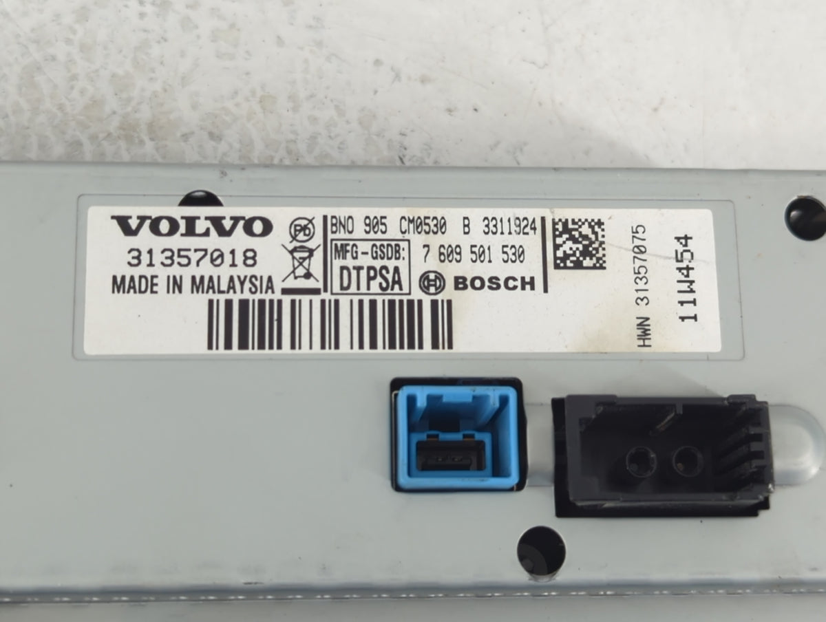 2013-2013 Volvo V60 Information Radio Display Screen - Oemusedautoparts1.com