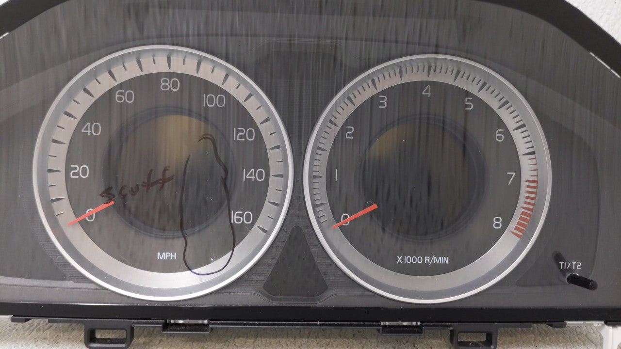2014 Volvo Xc60 Instrument Cluster Speedometer Gauges P/N:31343326AA 31296371AB Fits Fits 2011 2012 2013 OEM Used Auto Parts
