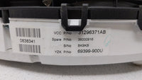2014 Volvo Xc60 Instrument Cluster Speedometer Gauges P/N:31343326AA 31296371AB Fits Fits 2011 2012 2013 OEM Used Auto Parts