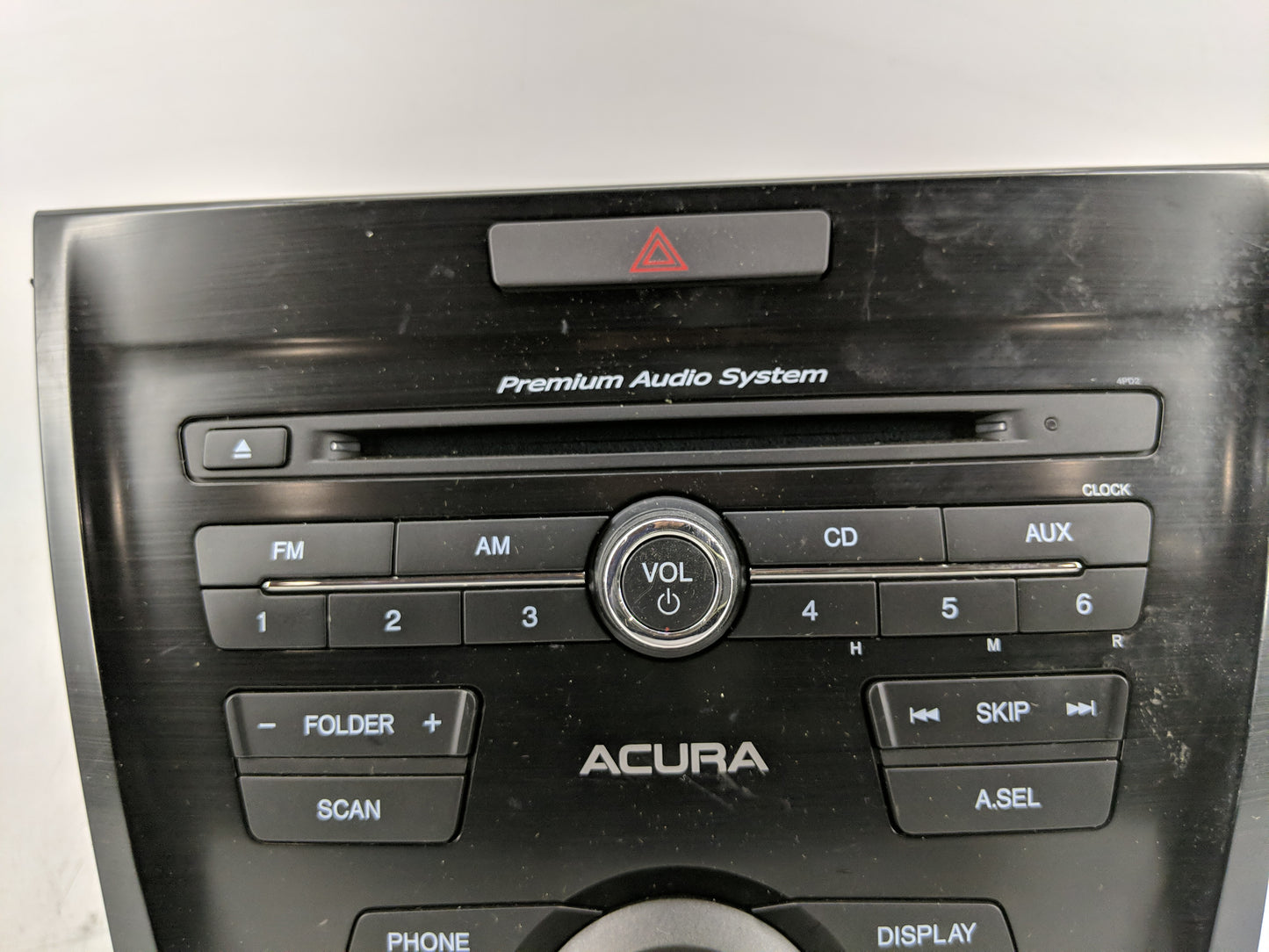2013 Acura Ilx Radio AM FM Cd Player Receiver Replacement P/N:39100-TX6-A21 Fits OEM Used Auto Parts - Oemusedautoparts1.com