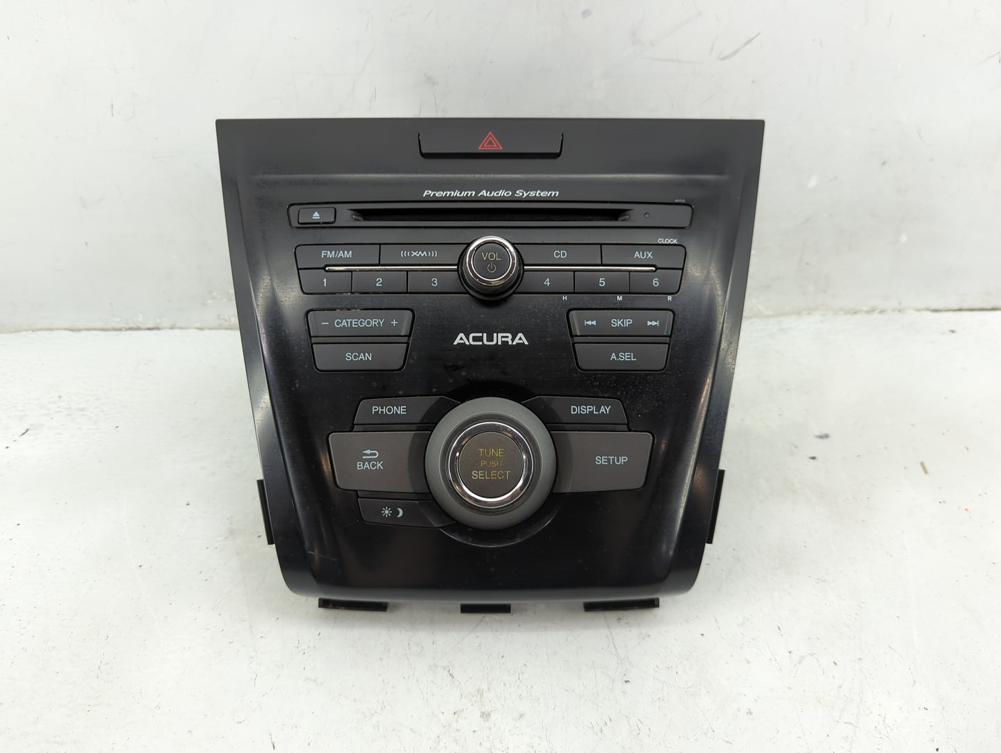 2013-2015 Acura Ilx Radio AM FM Cd Player Receiver Replacement P/N:39100-TX6-A11 Fits Fits 2013 2014 2015 OEM Used Auto Part