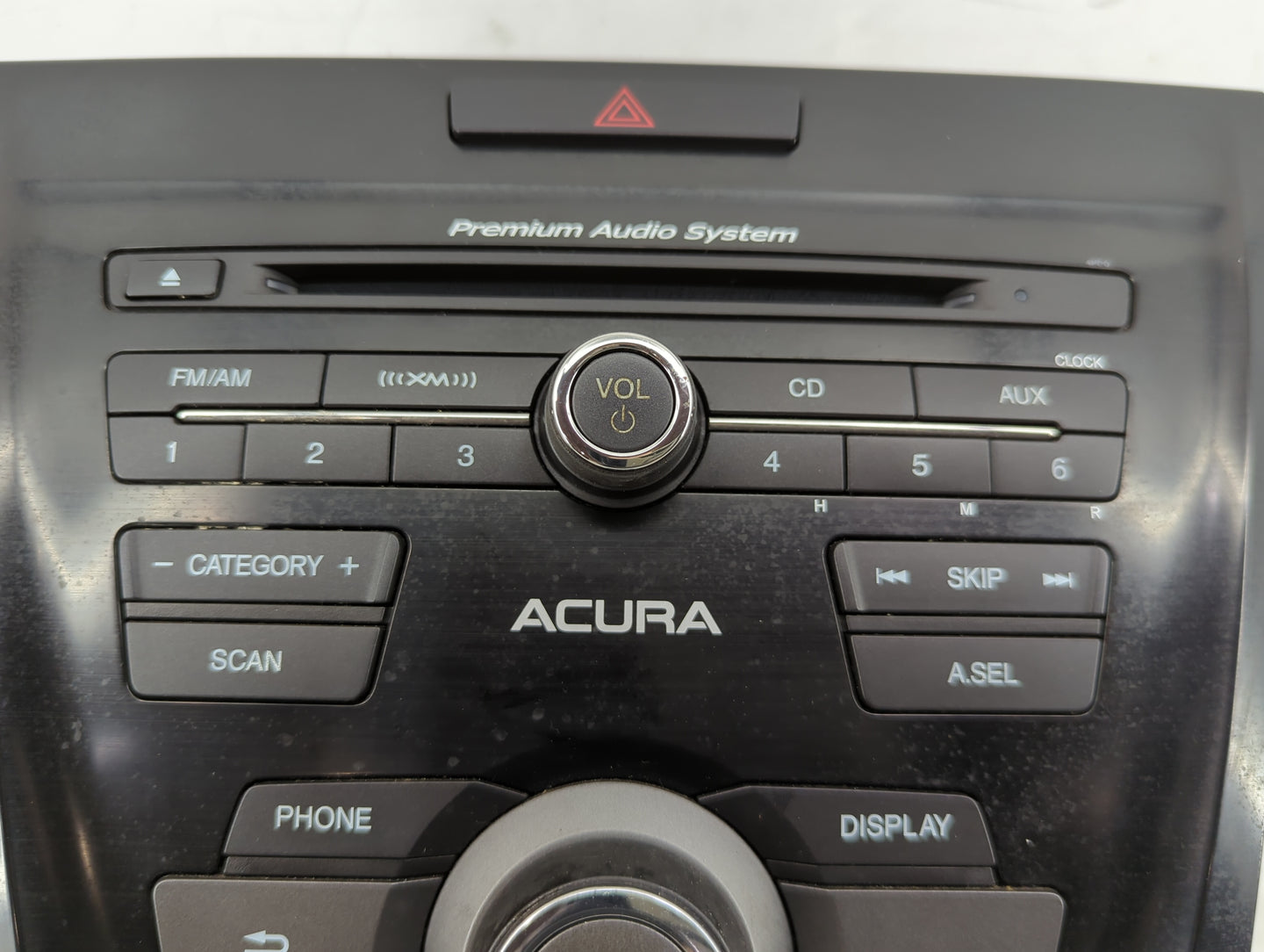 2013-2015 Acura Ilx Radio AM FM Cd Player Receiver Replacement P/N:39100-TX6-A11 Fits Fits 2013 2014 2015 OEM Used Auto Part