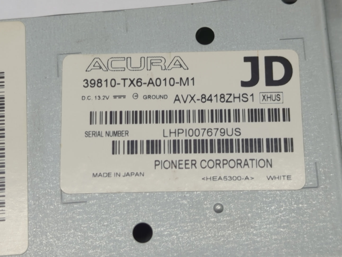 2013-2015 Acura Ilx Information Display Screen - Oemusedautoparts1.com
