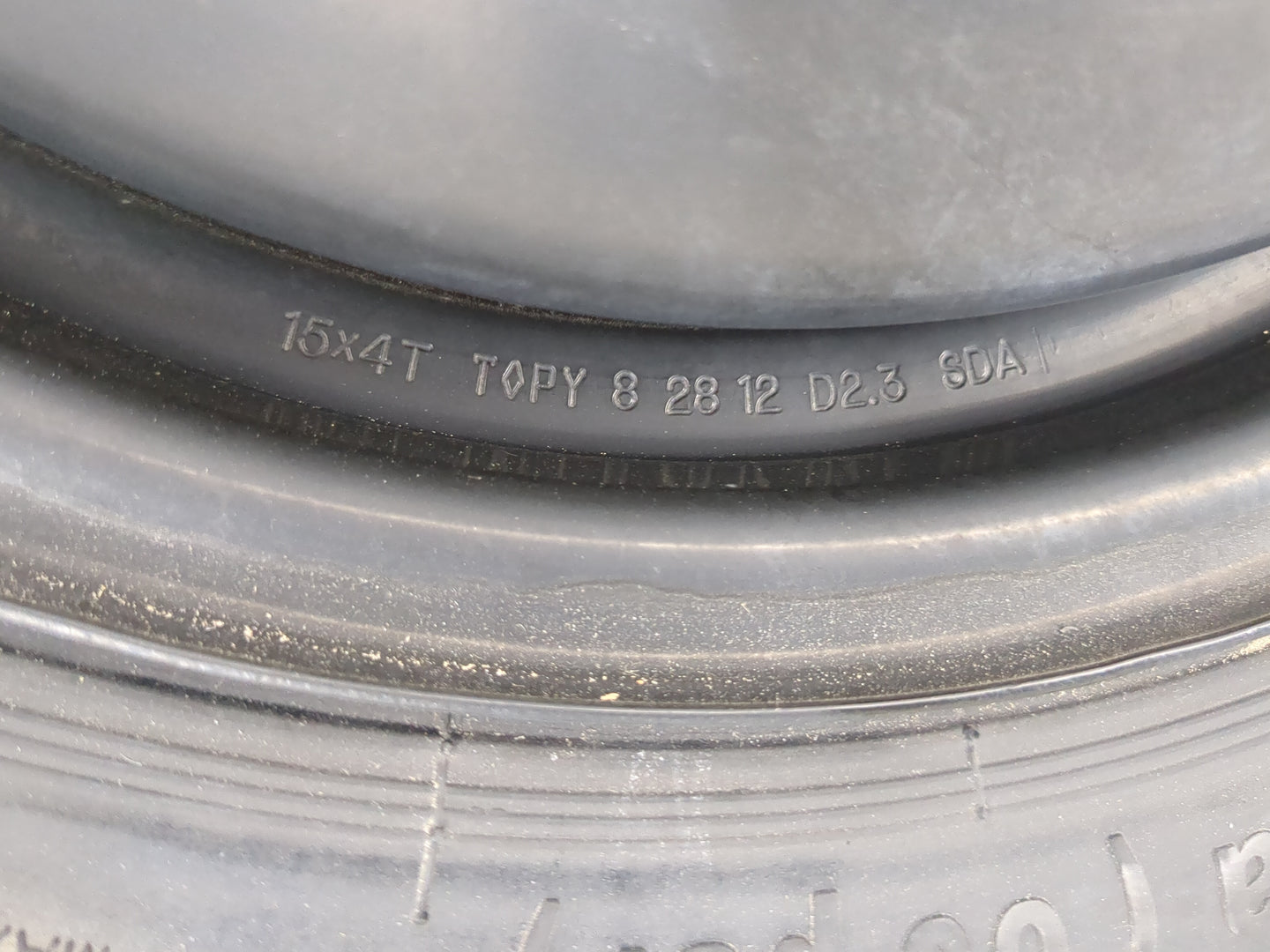 2013-2015 Acura Ilx Spare Donut Tire Wheel Rim Oem - Oemusedautoparts1.com