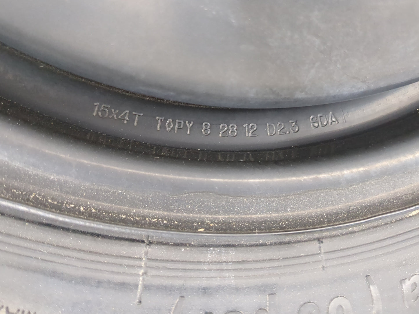 2013-2015 Acura Ilx Spare Donut Tire Wheel Rim Oem - Oemusedautoparts1.com