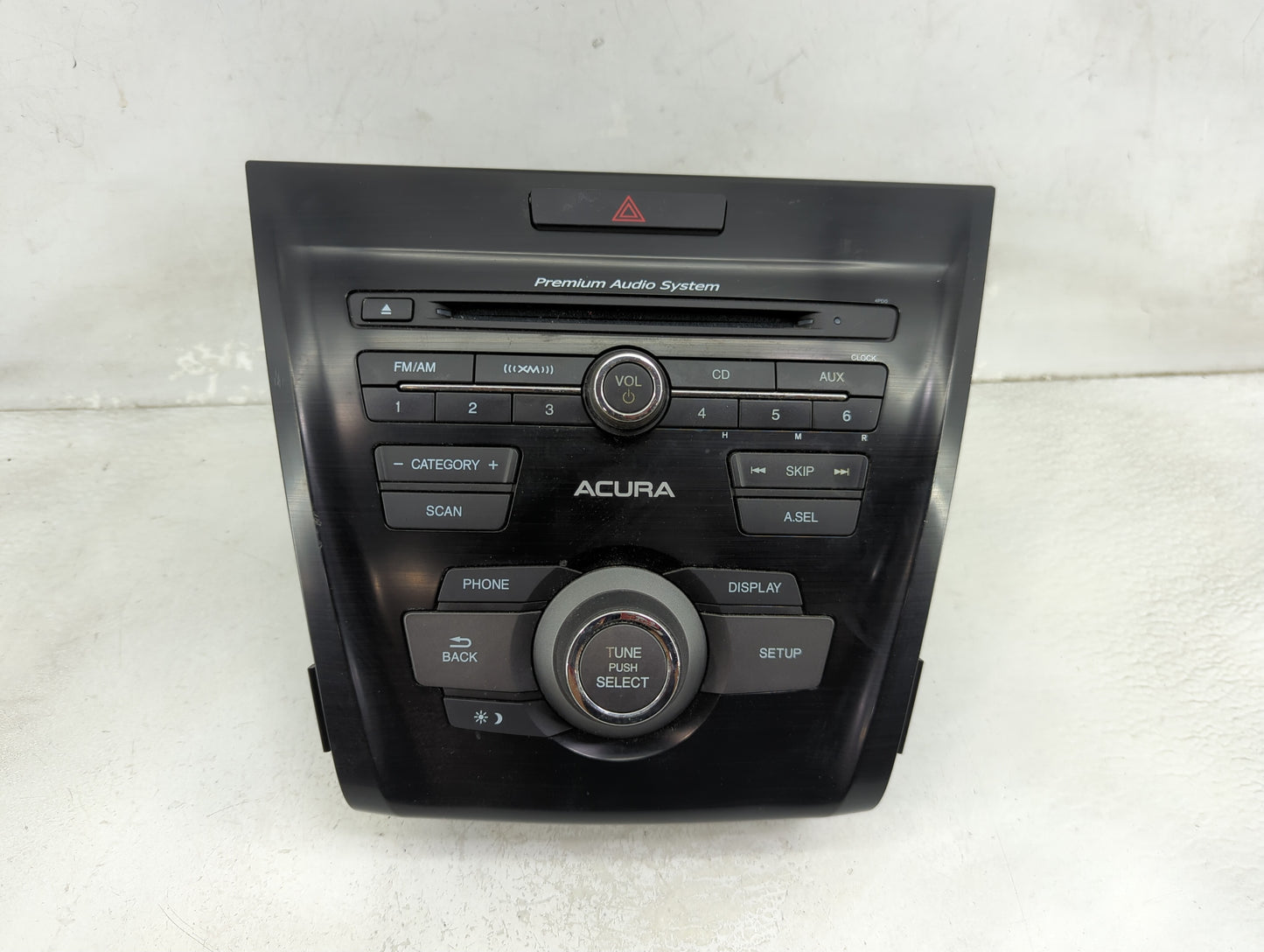 2013-2015 Acura Ilx Radio AM FM Cd Player Receiver Replacement P/N:39100-TX6-A11 PH-3504F Fits Fits 2013 2014 2015 OEM Used 
